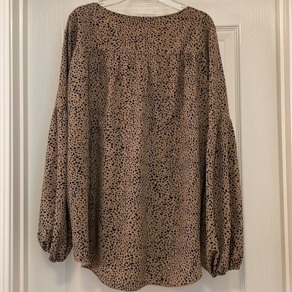 SHEIN Leopard Print Blouse Size S - Picture 9 of 9